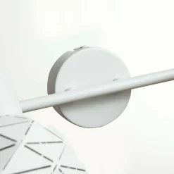 Hot Biały, podwójny reflektor na listwie LP-8069/2WS WH REUS | Kaja Żyrandole Nowoczesne