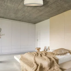 Hot Biały, ponadczasowy plafon ⌀40cm LP-81008/3C WH ALTO | Kaja Żyrandole Nowoczesne