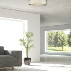 Hot Biały, ponadczasowy plafon ⌀40cm LP-81008/3C WH ALTO | Kaja Żyrandole Nowoczesne