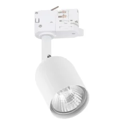 Sklep Kaja Biały reflektorek na przegubie, do szyny ZM 9050 SZ.TRÓJOBWODOWA