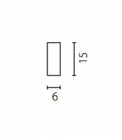 Sklep Kaja Biały spot natynkowy downlight GU10 15cm 67724 PIANO | Kaja