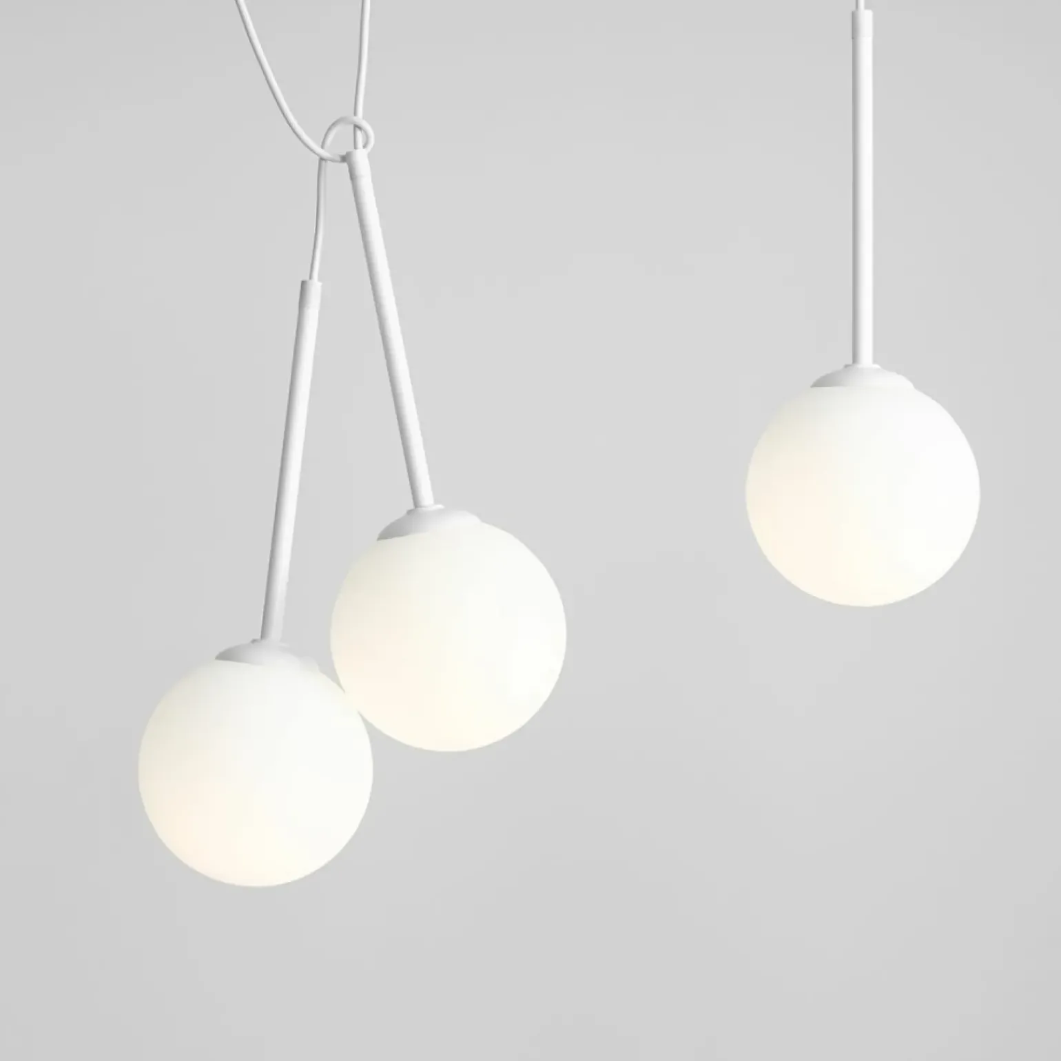 Best Sale Biały żyrandol szeroki do jadalni nad stół 1087L BOSSO | Kaja Żyrandole Nowoczesne