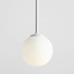 Best Sale Biały żyrandol szeroki do jadalni nad stół 1087L BOSSO | Kaja Żyrandole Nowoczesne