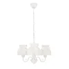 Sklep Kaja Biały żyrandol z koronkowymi abażurami 33-36889 ROSSINI | Kaja