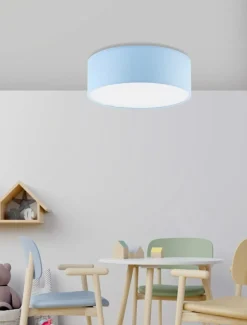 Best Błękitny plafon do pokoju dziecięcego TK 3229 RONDO KIDS | Kaja Żyrandole Nowoczesne