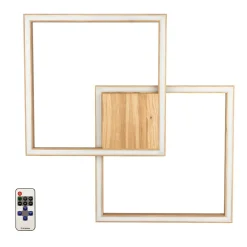 New Boho lampa sufitowa LED sterowana pilotem 91405274 RAMME | Kaja Żyrandole Nowoczesne