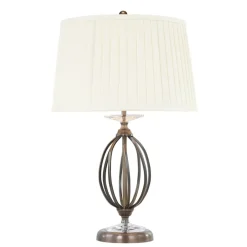 Sklep Kaja Boho lampka nocna z abażurem AG-TL-AGED-BRASS z serii AEGEAN