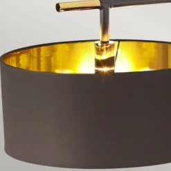 Sklep Kaja Brązowa lampa połogowa do salonu BALANCE-FL-BRPB z serii BALANCE