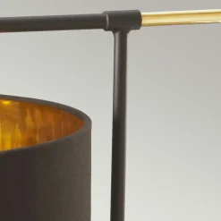 Sklep Kaja Brązowa lampa stołowa, do gabinetu BALANCE-TL-BRPB z serii BALANCE