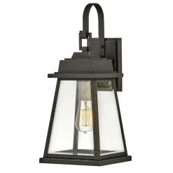 Sklep Kaja Brązowy kinkiet elewacyjny 1xE27 HK-BAINBRIDGE-M-OZ z serii BAINBRIDGE