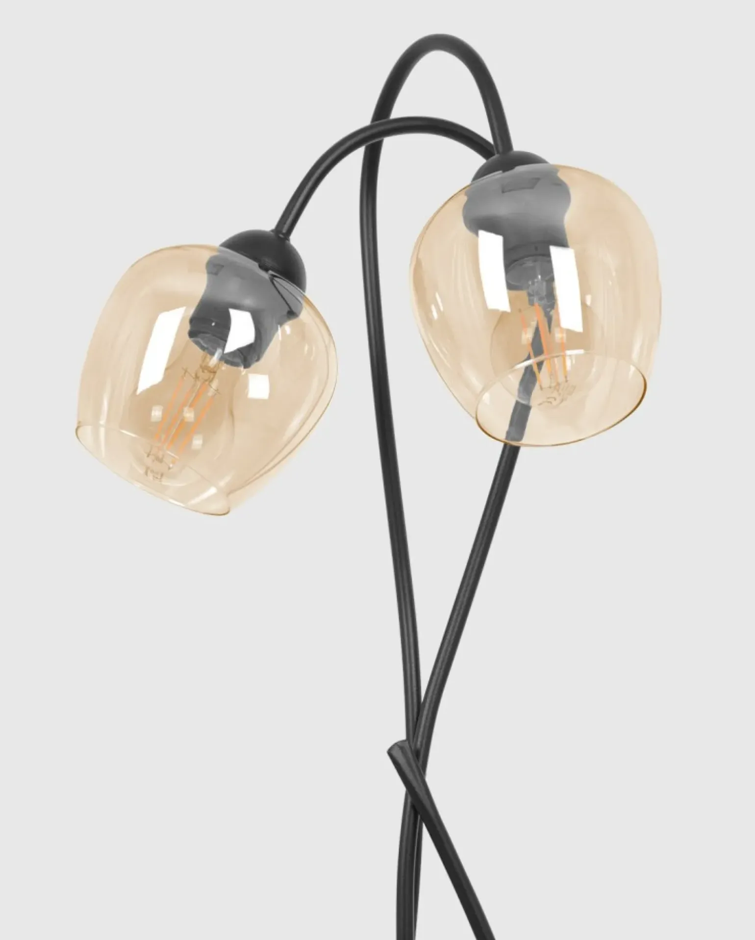 Sklep Kaja Bursztynowa lampa podłogowa do przytulnego salonu K-5193 z serii DIUNA