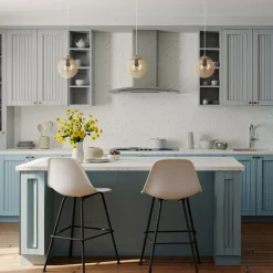 Sale Bursztynowa lampa wisząca do sypialni K-5410 z serii GRAND Żyrandole Nowoczesne