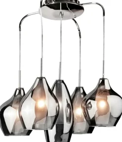 Best Sale owana, dekoracyjna lampa wisząca AZ0722 AMBER MIALNO | Kaja Żyrandole Nowoczesne