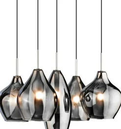 Best Sale owana, dekoracyjna lampa wisząca AZ0722 AMBER MIALNO | Kaja Żyrandole Nowoczesne