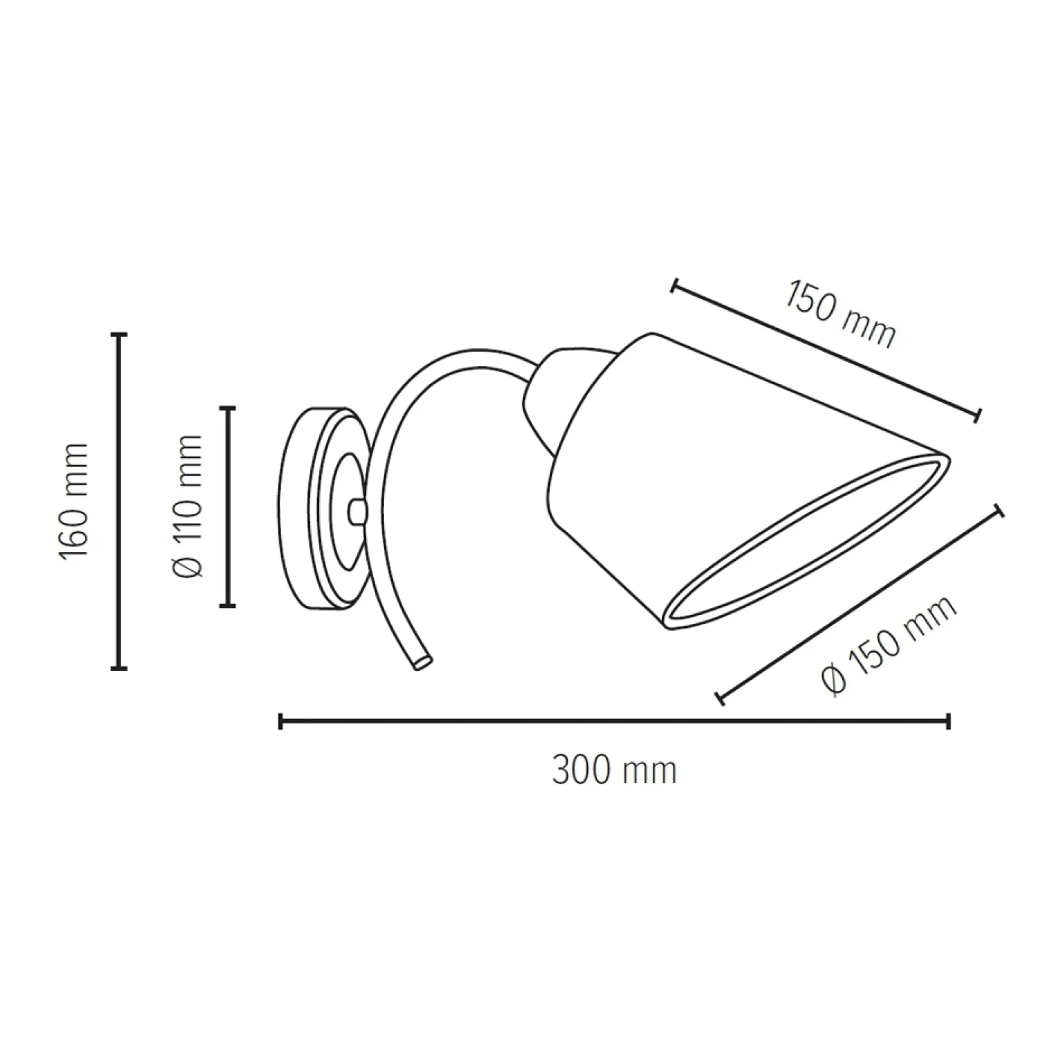 Sklep Kaja Chromowana lampa ścienna z białym abażurem 8341128 METTE | Kaja