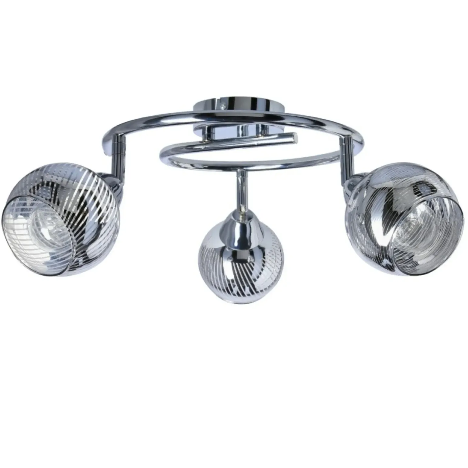 Sklep Kaja owana lampa sufitowa z kloszami 98-62833 FORT | Kaja Oświetlenie