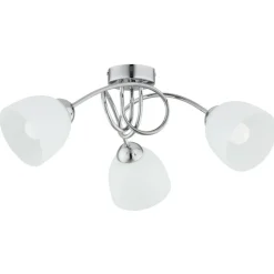 Best Sale Chromowana lampa sufitowa, trzy punkty świetlne AL 62411 z serii SEYLA Żyrandole Nowoczesne