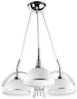 Sklep Kaja Chromowana lampa wisząca do sypialni O1483 CH FLEX | Kaja Oświetlenie