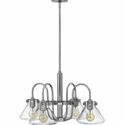 Sale owana lampa wisząca HK-CONGRESS4-A-CM z serii CONGRESS Żyrandole Nowoczesne