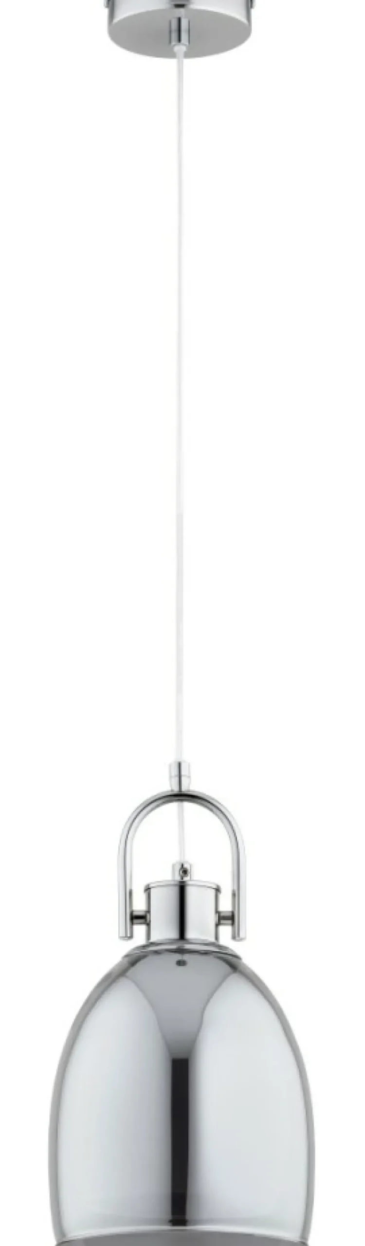 Cheap Chromowana lampa wisząca z kloszem AL 61354 z serii SODA | Kaja Oświetlenie Żyrandole Nowoczesne