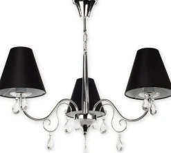 Sklep Kaja Chromowana lampa z kryształkami O1963 CH CZA VELIO | Kaja Oświetlenie