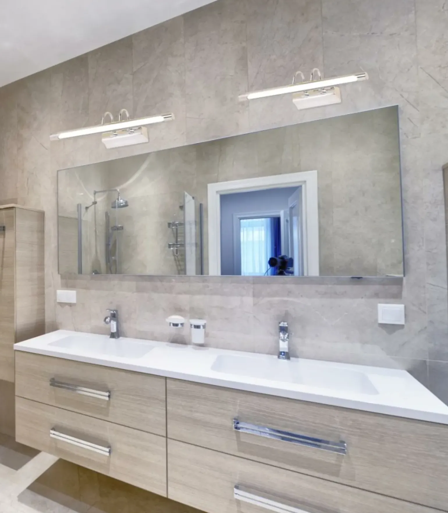 Sklep Kaja owana, ledowa lampa ścienna 20-40763 LINEA | Kaja Oświetlenie