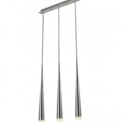 Cheap owane, metalowe zwisy na listwie 3xG9 AZ0133 STYLO 3 | Kaja Żyrandole Nowoczesne