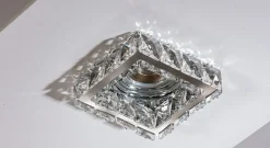 Sklep Kaja owane oczko podtynkowe z kryształkami AZ4410 ESTER | Kaja