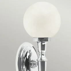 Sklep Kaja Chromowany kinkiet z kloszem kulką BATH-DRYDEN4-PC z serii DRYDEN