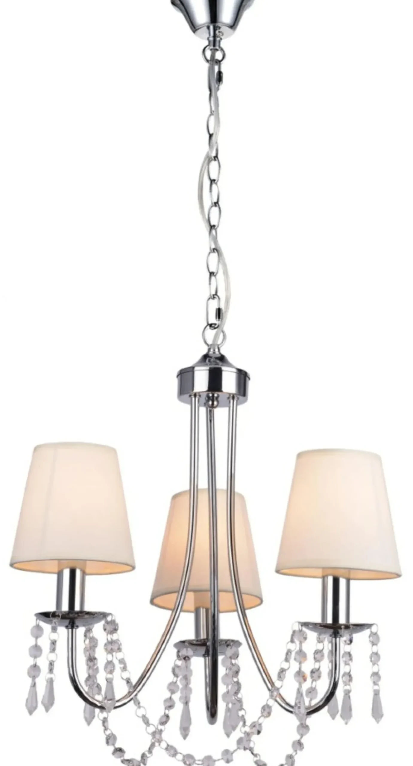 Sklep Kaja Chromowany żyrandol z kryształkami 33-58713 RUTI | Kaja Oświetlenie