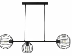 Cheap Czarna, druciana lampa wisząca w stylu loftowym SIG 32370 - MADAM Żyrandole Nowoczesne