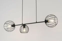 Cheap Czarna, druciana lampa wisząca w stylu loftowym SIG 32370 - MADAM Żyrandole Nowoczesne