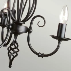 Sklep Kaja Czarna, estetyczna lampa wisząca ART3-BLACK z serii ARTISAN