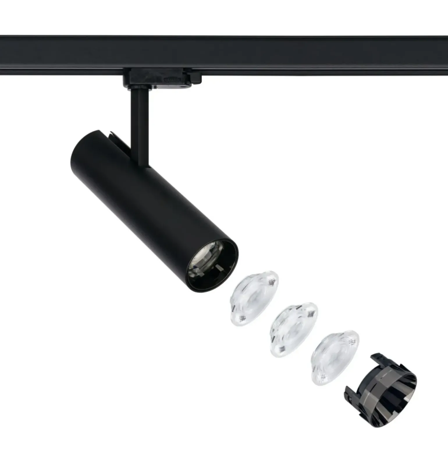 Sklep Kaja Czarna głowica - tuba do szynoprzewodów 8760 | Kaja Oświetlenie