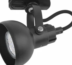 Sklep Kaja Czarna głowica do szyny jednofazowej TK 4043 TRACER | Kaja Oświetlenie