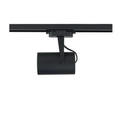 Sklep Kaja Czarna głowica typu reflektor do szyn 8323 | Kaja Oświetlenie