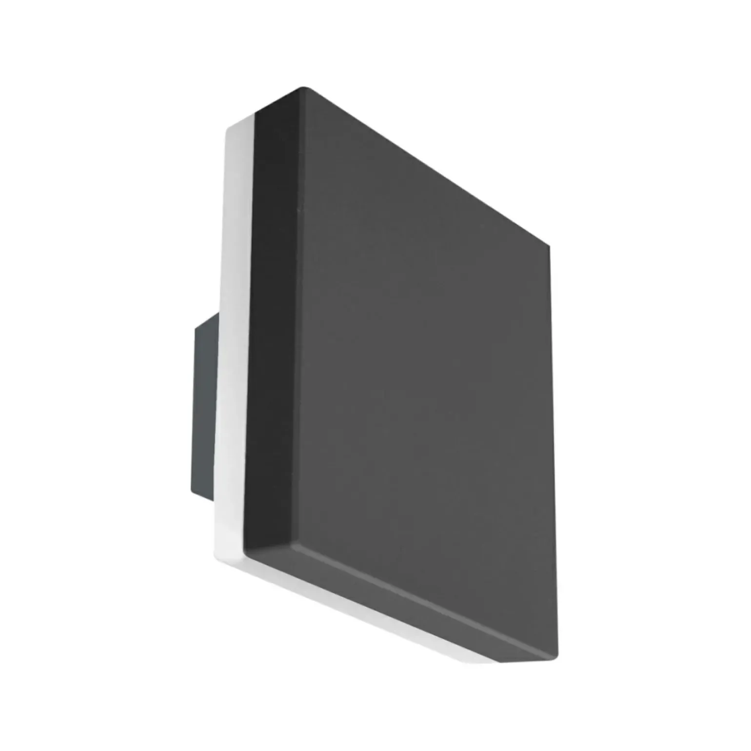 Sklep Kaja Czarna, kwadratowa lampa ścienna elewacyjna PL-271 VIANO | Kaja