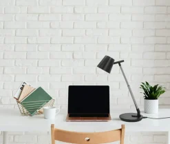 Sklep Kaja Czarna lampa biurkowa LED 7W, regulowana K-BL1527 z serii BOLEK