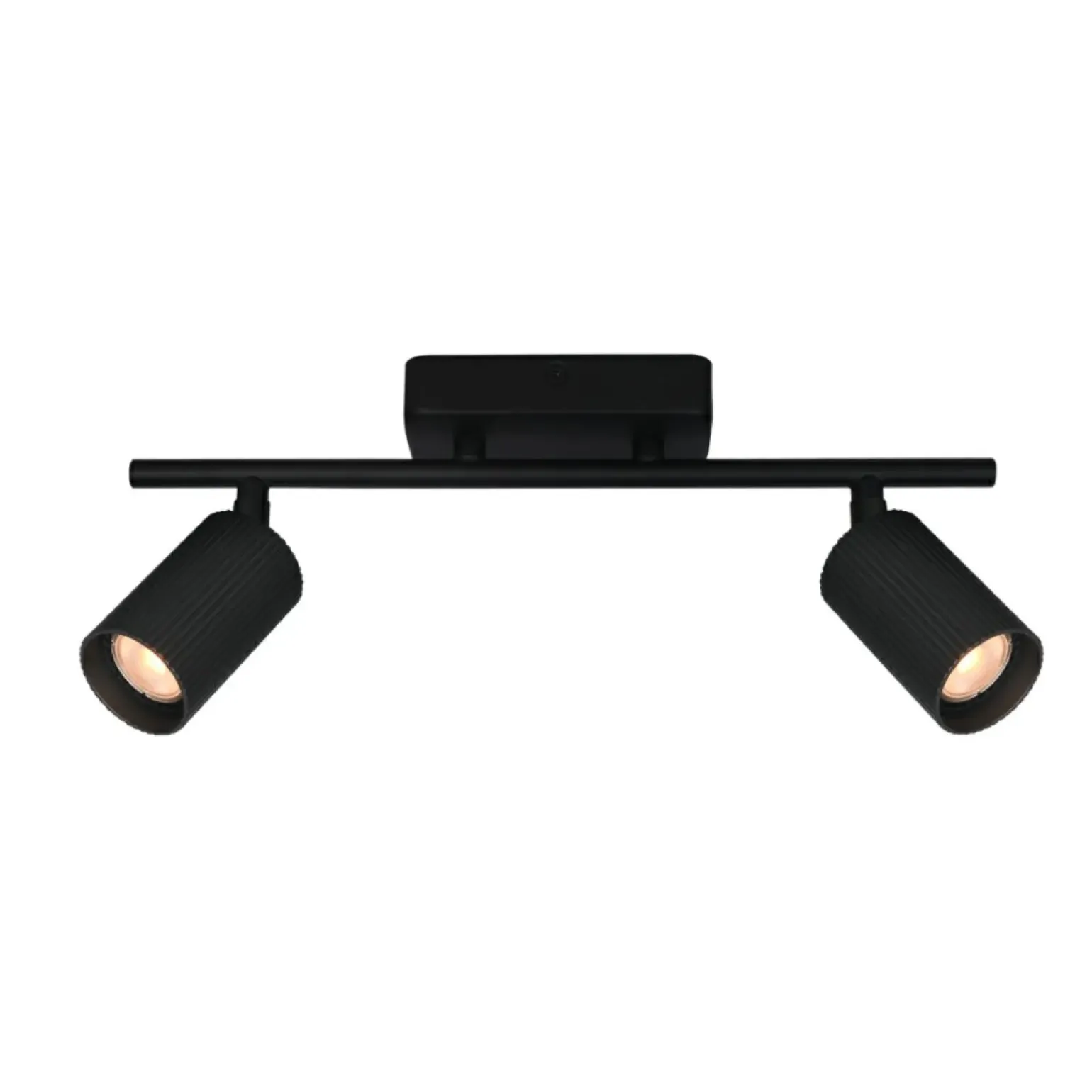 Cheap Czarna lampa listwa z dwoma światłami SPL-46829-2-BK TRIS | Kaja Żyrandole Nowoczesne