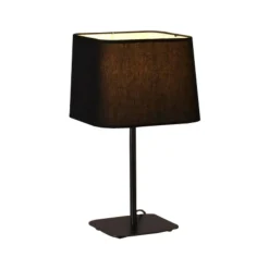 Sklep Kaja Czarna lampa na szafkę nocną LP-332/1T BK MARBELLA | Kaja Oświetlenie