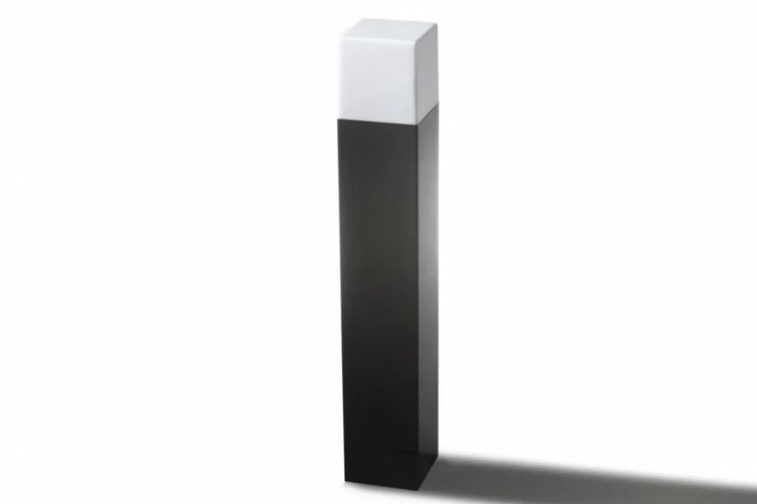 Sklep Kaja Czarna lampa ogrodowa stojąca słupek E27 AZ4444 SORANO | Kaja