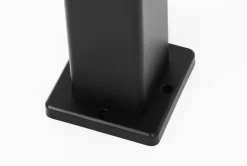 Sklep Kaja Czarna lampa ogrodowa, styl klasyczny, IP44 K-8208 z serii TAMIZA