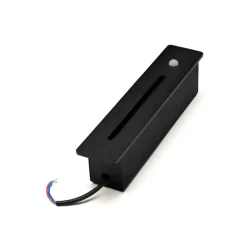 Sklep Kaja Czarna lampa schodowa z czujnikiem ruchu IP54 AZ6081 ERIN | Kaja