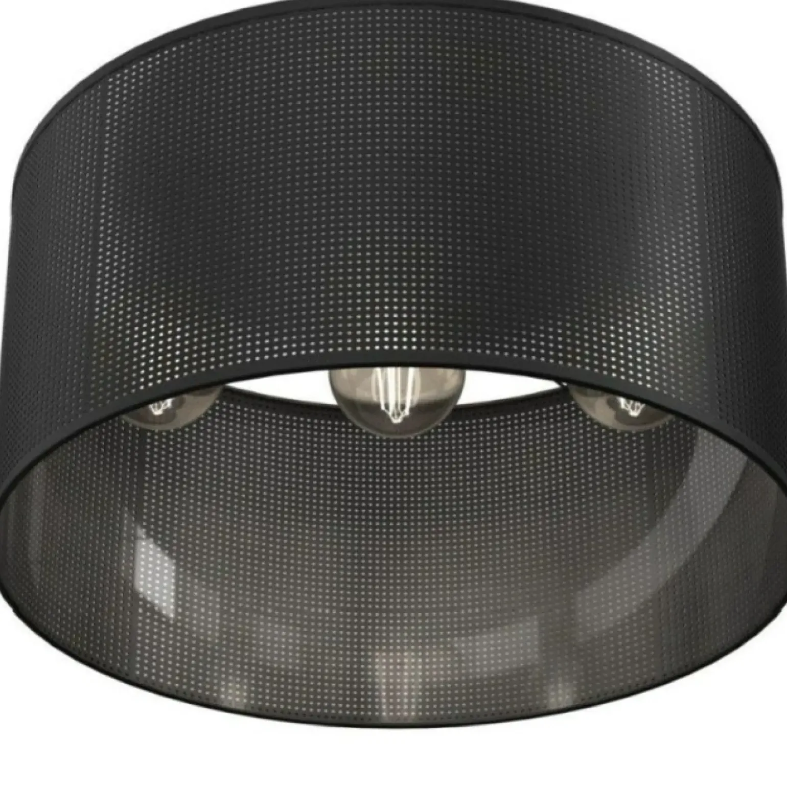 Cheap Czarna lampa sufitowa, ażurowa osłona LX 5233 z serii LOFT SHADE Żyrandole Nowoczesne