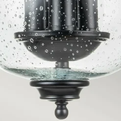 Sklep Kaja Czarna lampa sufitowa FE-PICKERING-LANE-SF-BLK z serii PICKERING LANE