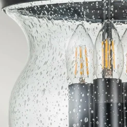 Sklep Kaja Czarna lampa sufitowa FE-PICKERING-LANE-SF-BLK z serii PICKERING LANE