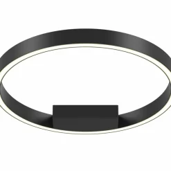 Sklep Kaja Czarna lampa sufitowa, moc 25W, Ø40cm MOD058CL-L25B4K z serii RIM