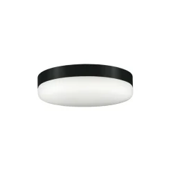 Sklep Kaja Czarna lampa sufitowa, plafon na żarówki E27, 7952 | Kaja Oświetlenie