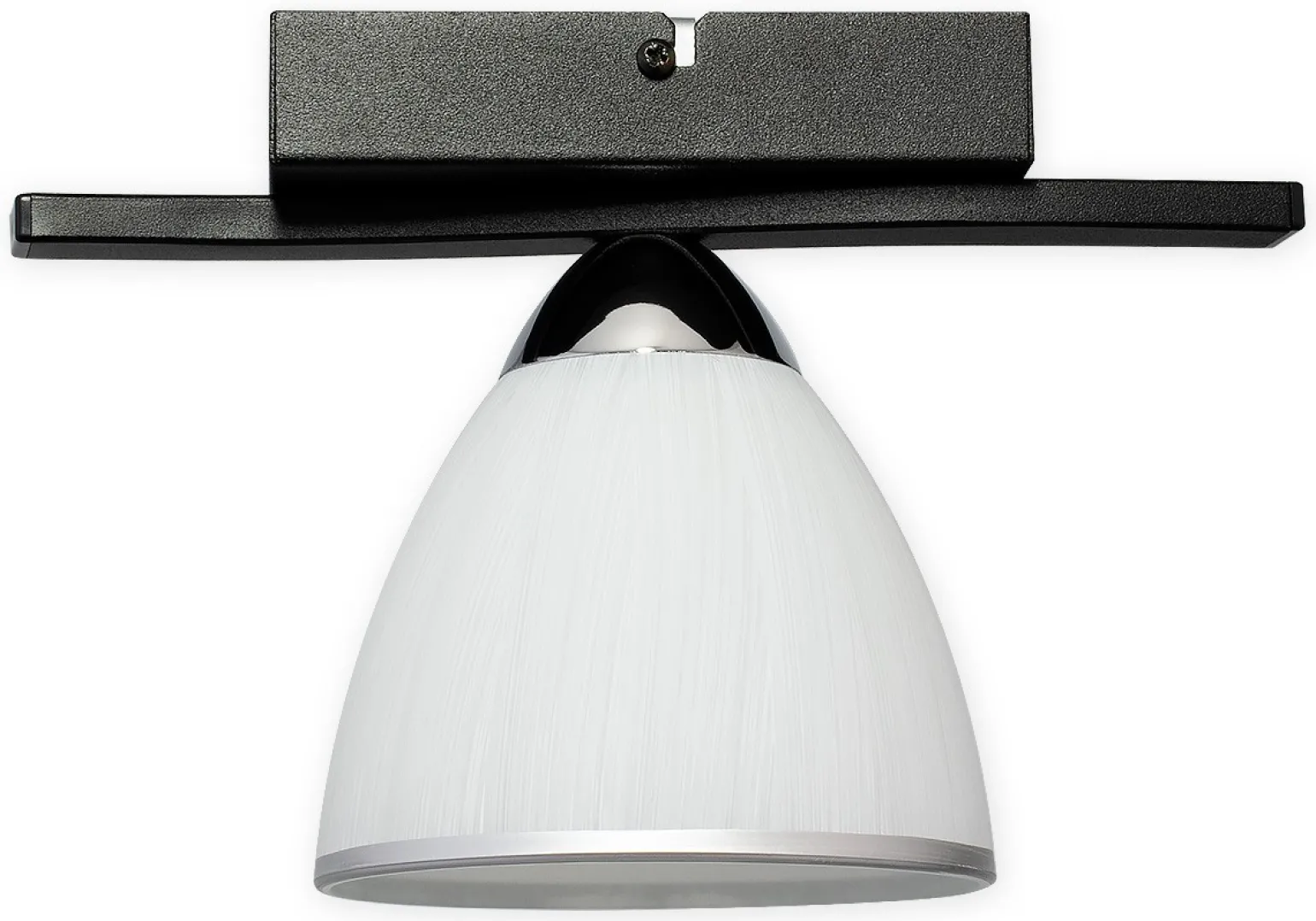 Sklep Kaja Czarna lampa sufitowa z białym kloszem O3251 P1 CZA + CH z serii FABER