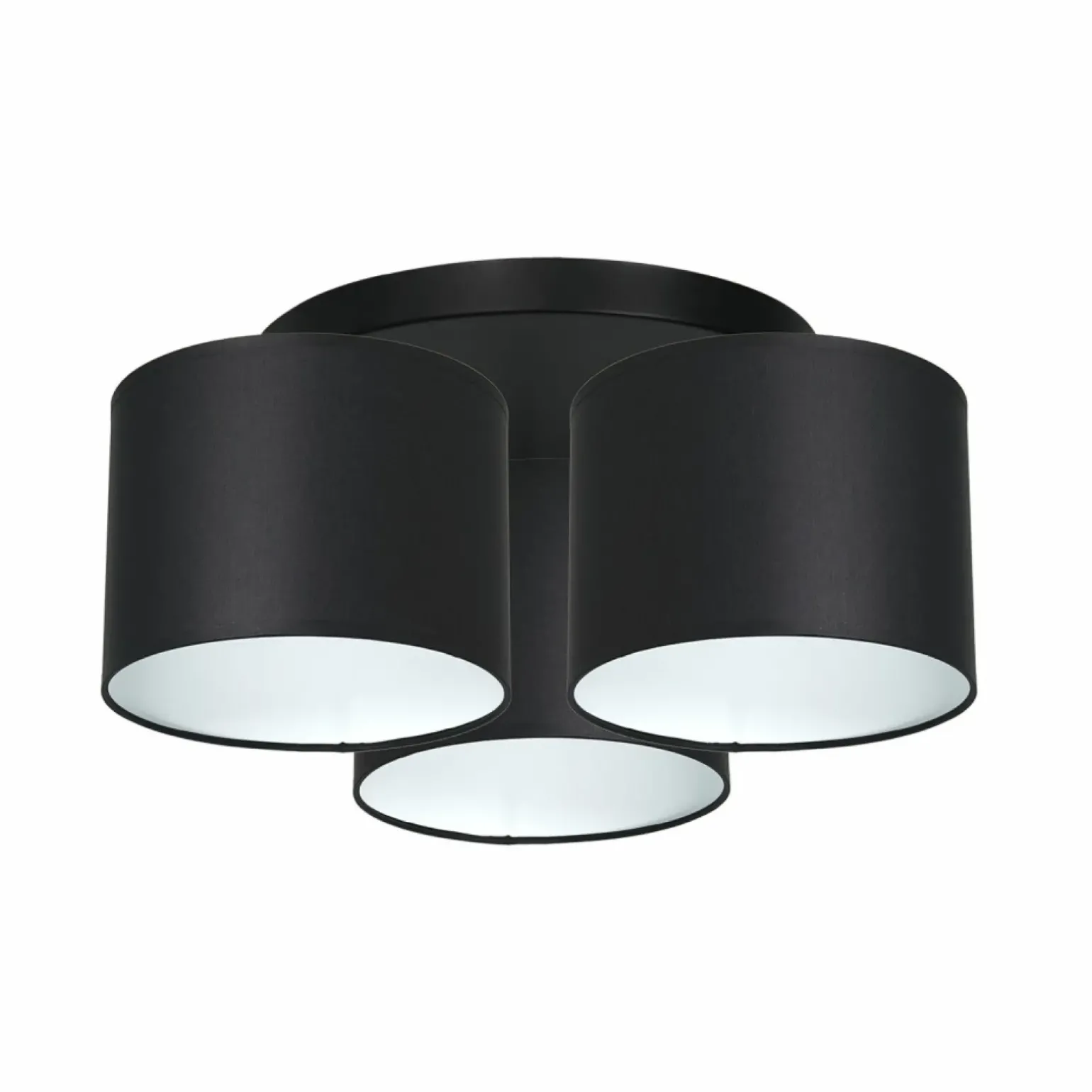 Sklep Kaja Czarna lampa sufitowa z klasycznymi abażurami LX 3469 z serii ARDEN